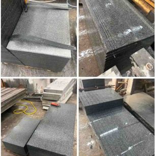 菏泽 芝麻黑地铺石材