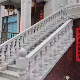 菏泽 天然石材 阳台庭院护栏、栏杆