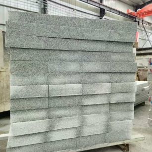 菏泽 芝麻白10公分300*600广场地铺，A料定制，尺寸标准，厚薄均匀