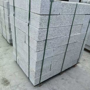 菏泽 芙蓉白火烧两面路沿石