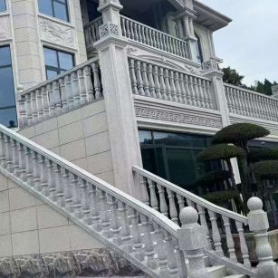 菏泽 芝麻白别墅，栏杆