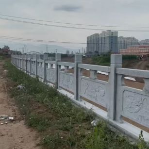 菏泽 石材河道栏杆