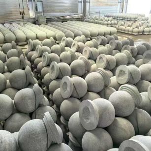 菏泽石材挡车球