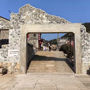 菏泽仿古石铺装效果