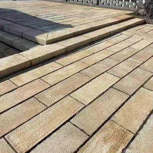 菏泽仿古石铺装效果