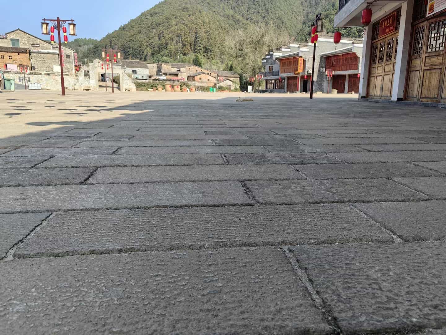 菏泽仿古石铺装效果