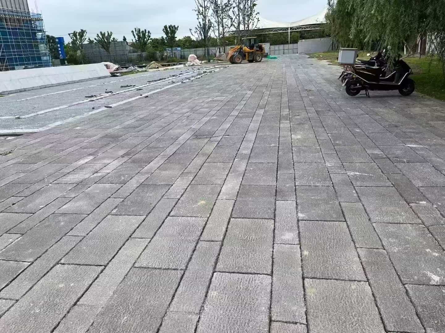 菏泽仿古石铺装效果