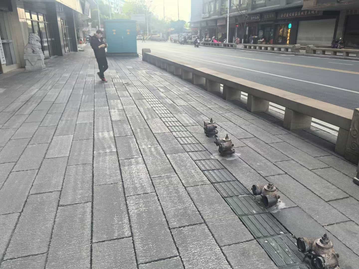 菏泽仿古石铺装效果