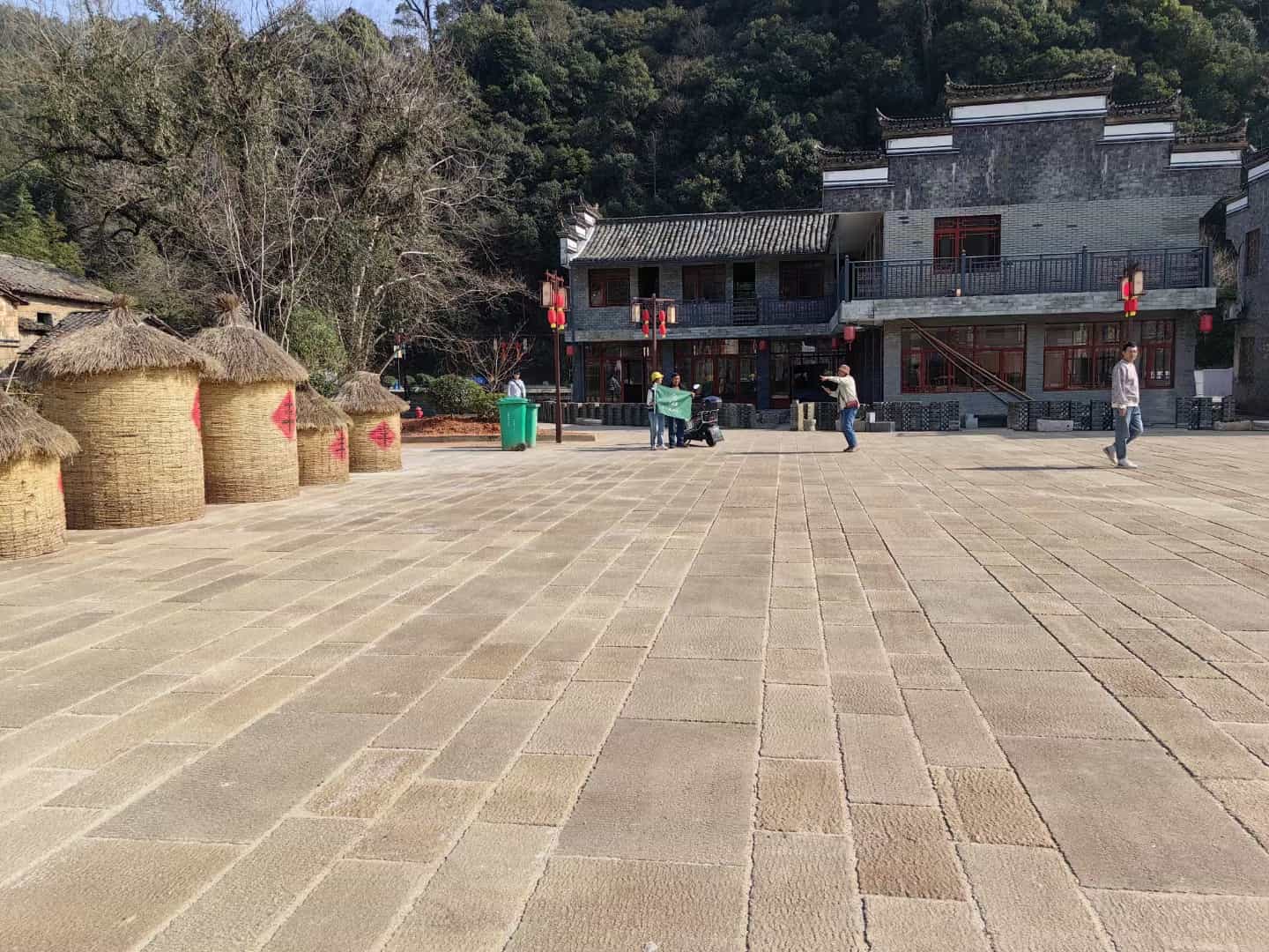菏泽仿古石铺装效果