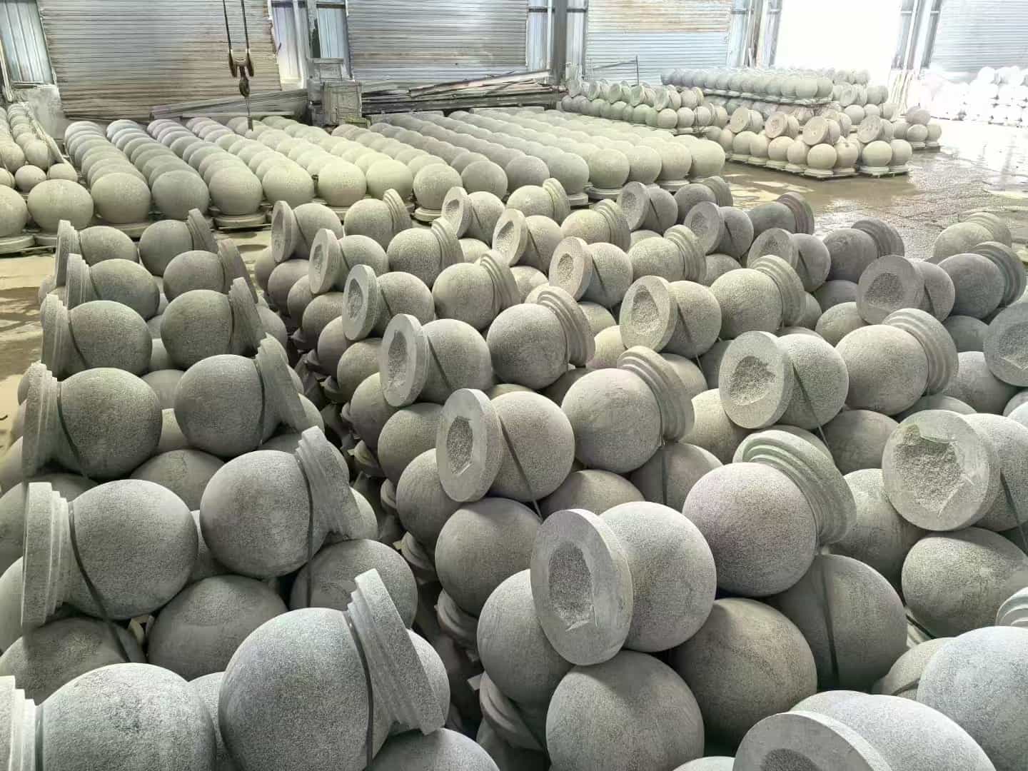 菏泽石材挡车球