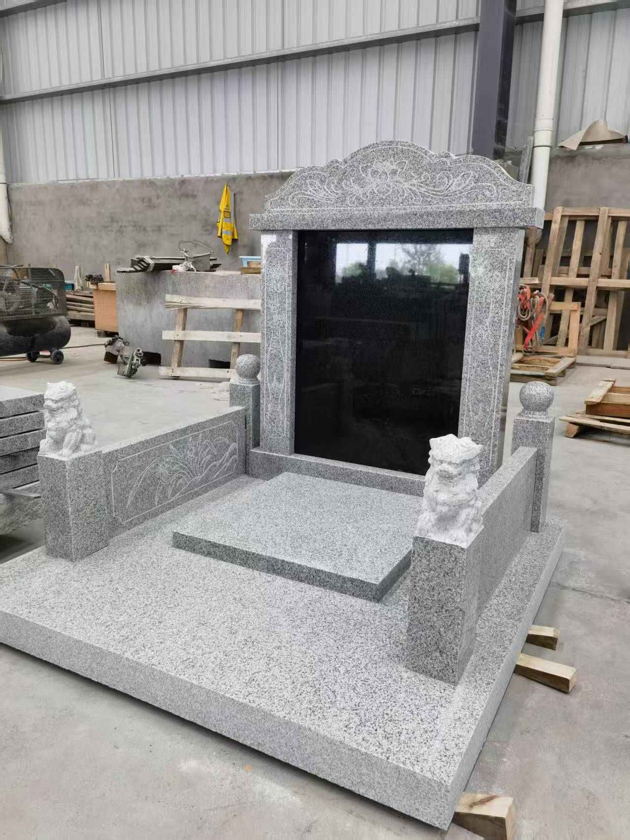 菏泽 芝麻白公墓、套墓