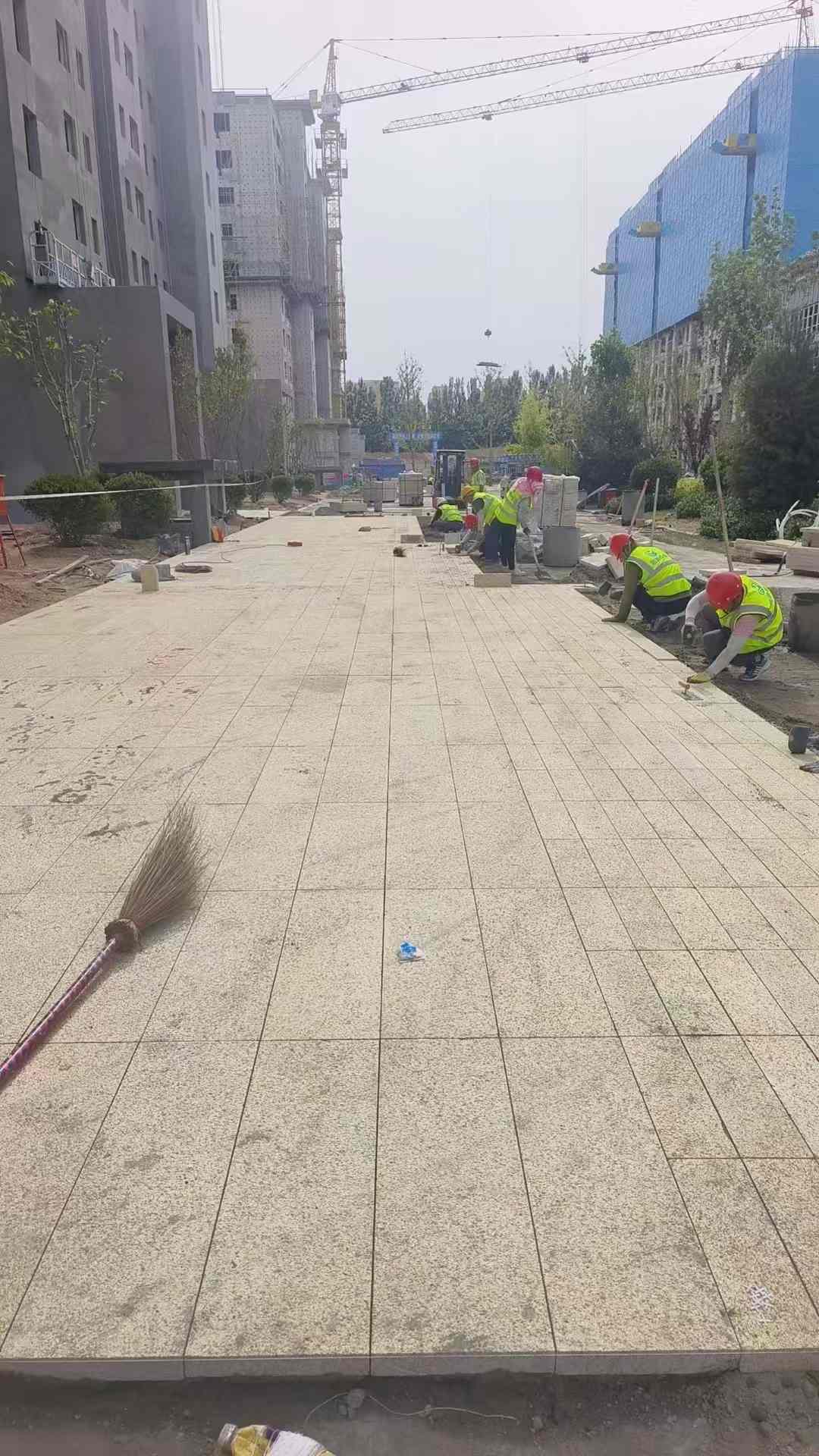 菏泽黄金麻荔枝面地铺案例