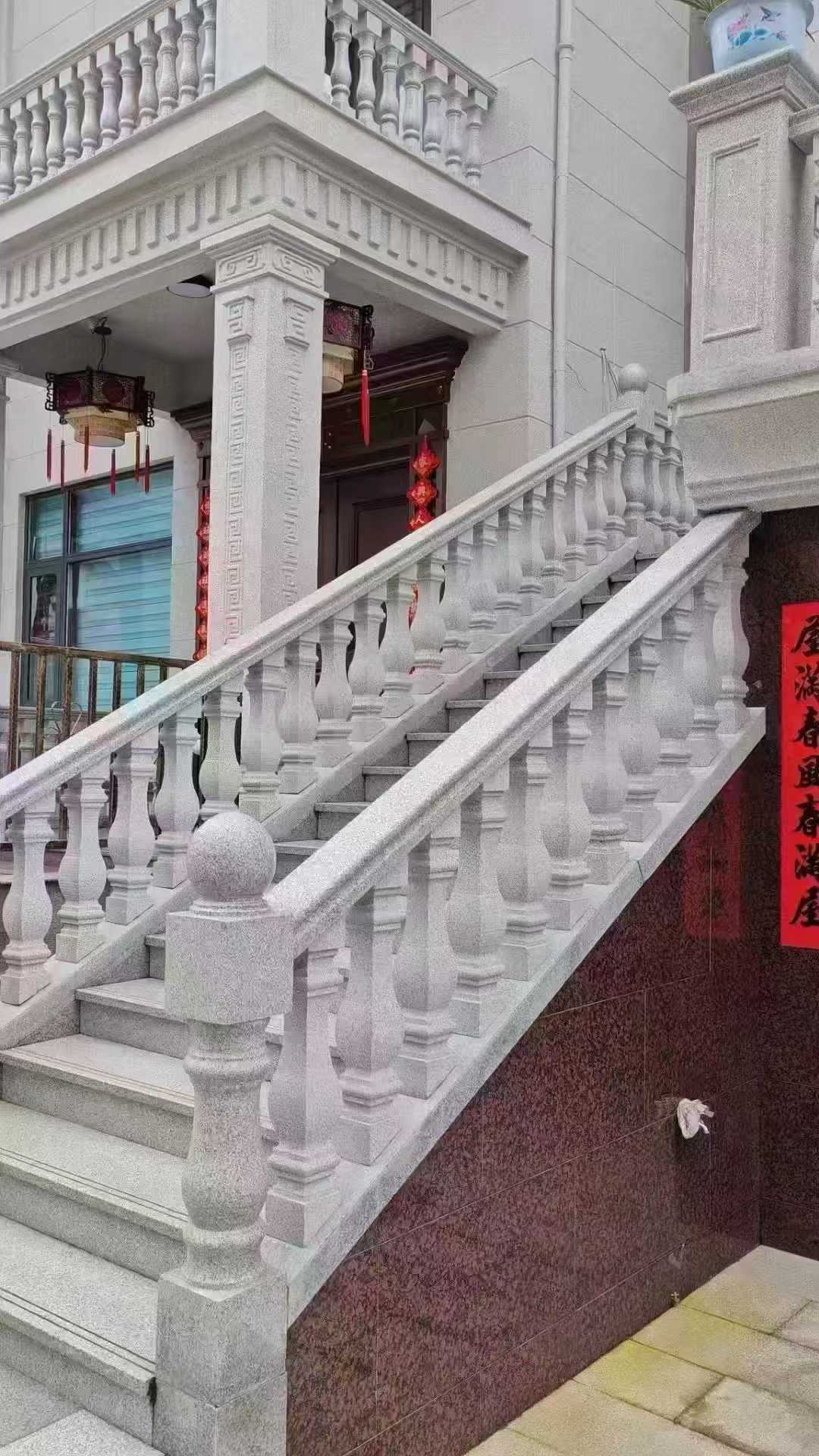 菏泽 天然石材 阳台庭院护栏、栏杆